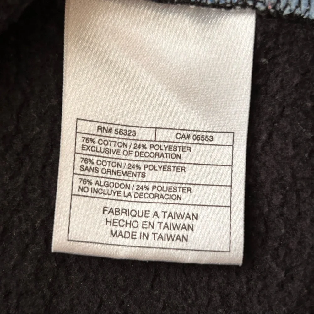 Vintage 2000s Jordan Jumpman 23 Hoodie Men's S Black Colorblock Fleece Athletic - Picture 5 of 5